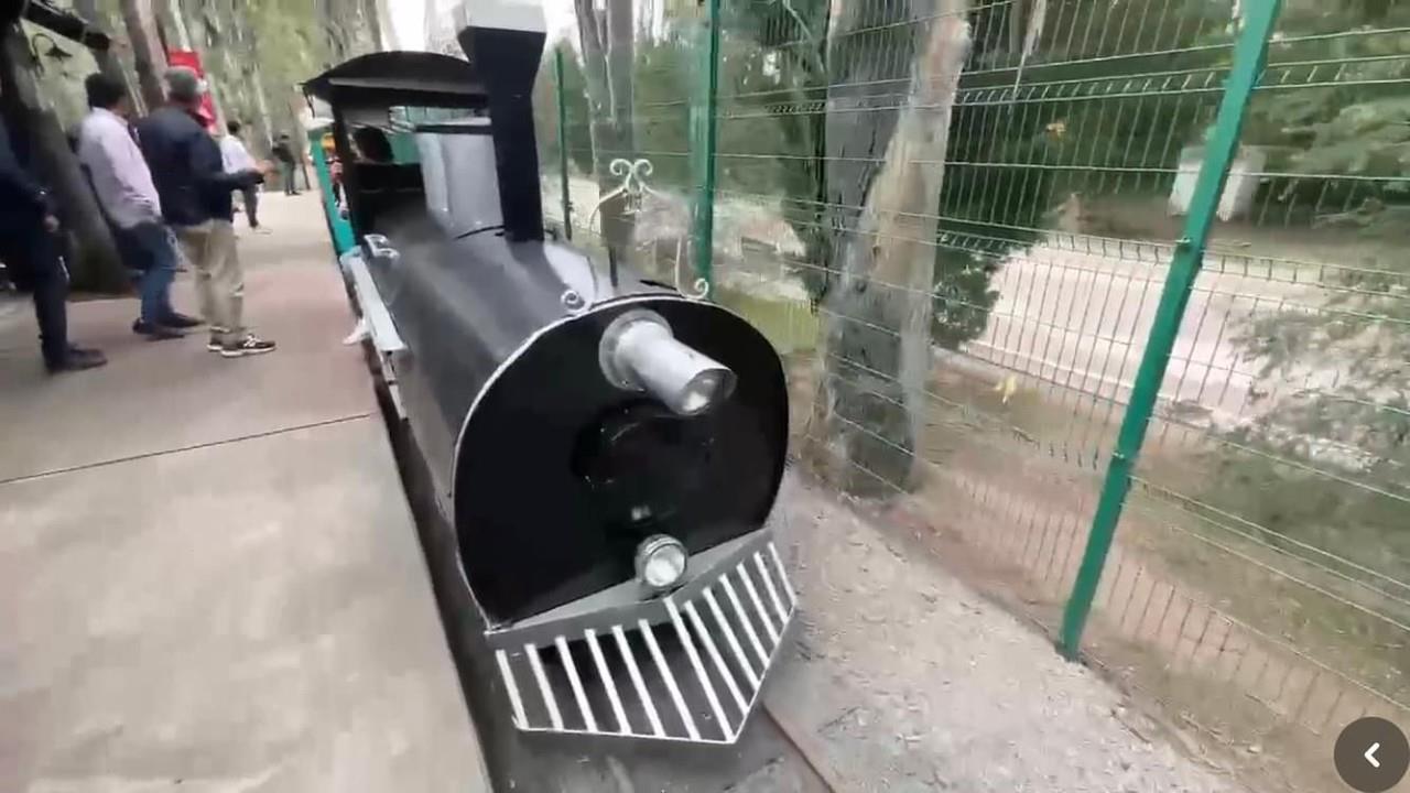 El trenecito del Parque Guadiana podrá atender a hasta más de seis mil niños en un fin de semana. Foto: Facebook Durangos21.