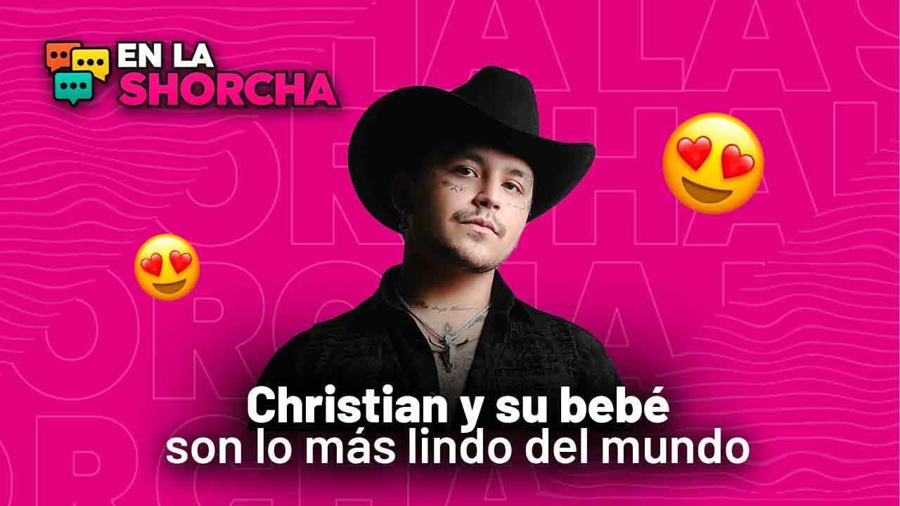 Christian y su bebé son lo más lindo del mundo