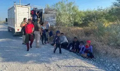 Migrantes. Foto: Gobierno de México