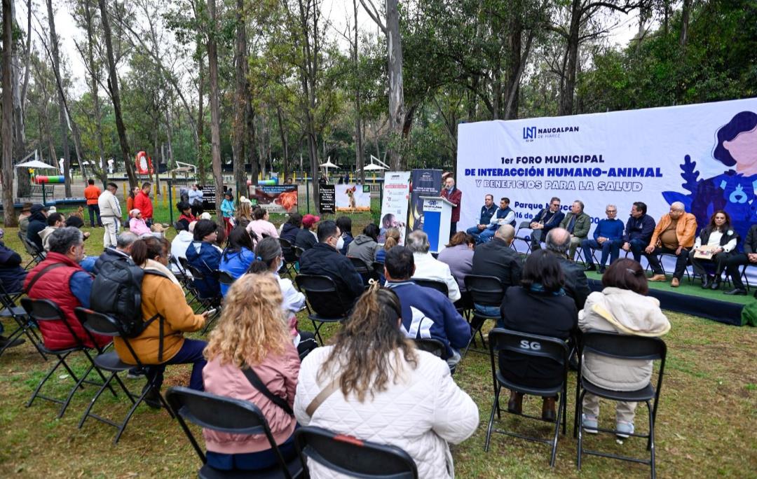 Primer Foro Municipal de Interacción Humano - Animal. Imagen: Gob. De Naucalpan.