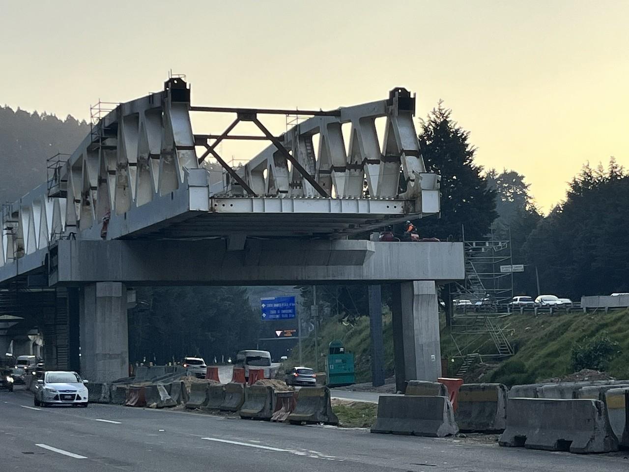 ¡Ojo! Cerrarán la autopista México - Toluca durante 20 horas Foto: @ohernandezb