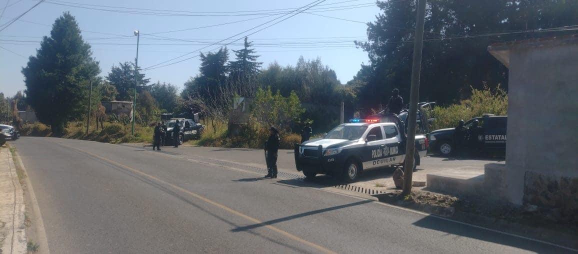 El operativo conjunto de la Sedena y la policía del Estado de México en Ocuilan será permanente, según informaron las autoridades municipales. Foto: Ayuntamiento de Ocuilan