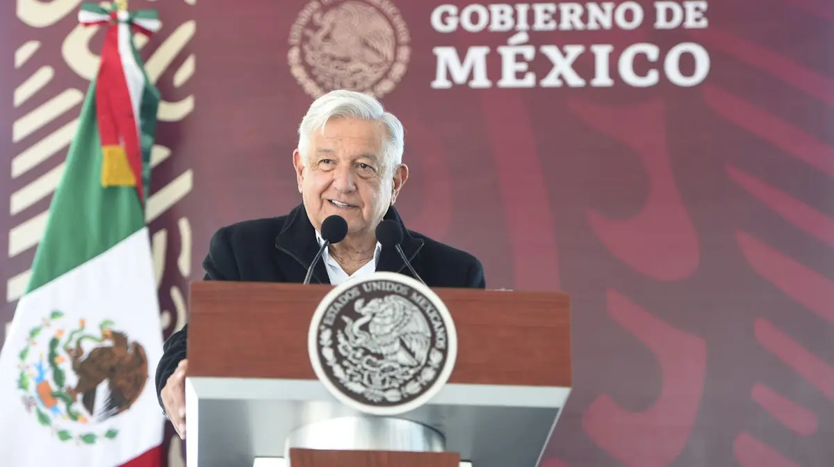 López Obrador inauguró el Transporte Interoceanico y habló de temas migratorios. Foto: Presidencia de la República