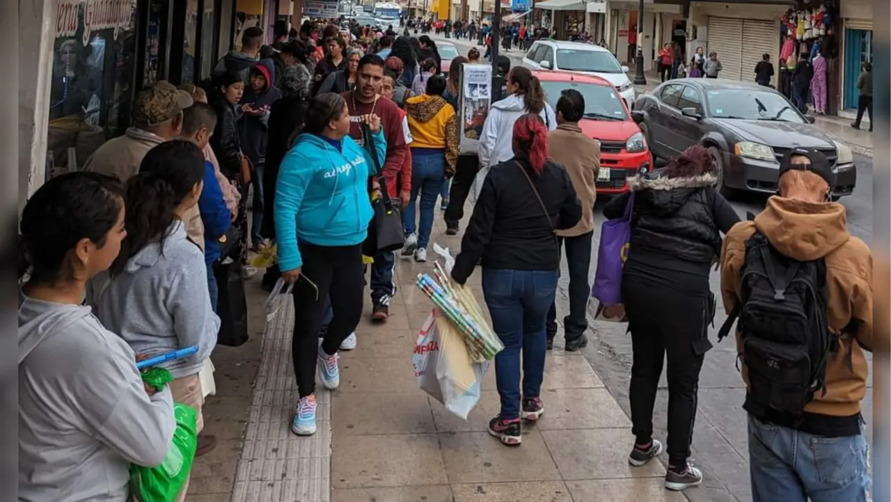 Si debes realizar compras de ultimo momento en el centro de Saltillo deberías seguir las siguientes recomendaciones / Foto: Alejandro Sanchez