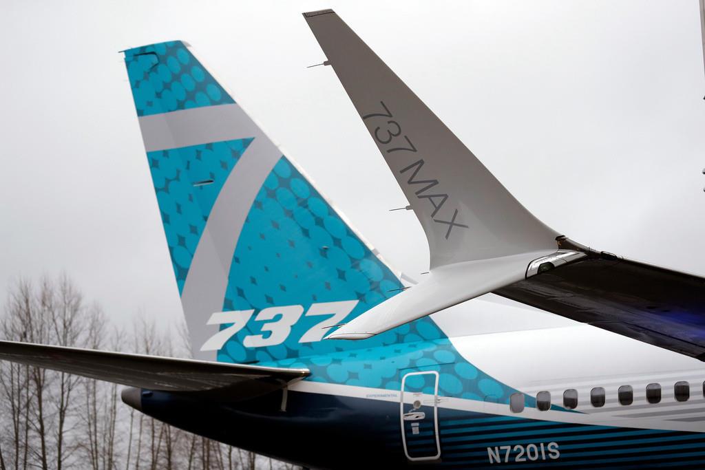 En esta fotografía del 5 de febrero de 2018 se muestra el avión 737 Max de Boeing, en Renton, Washington. (AP Foto/Elaine Thompson, Archivo)