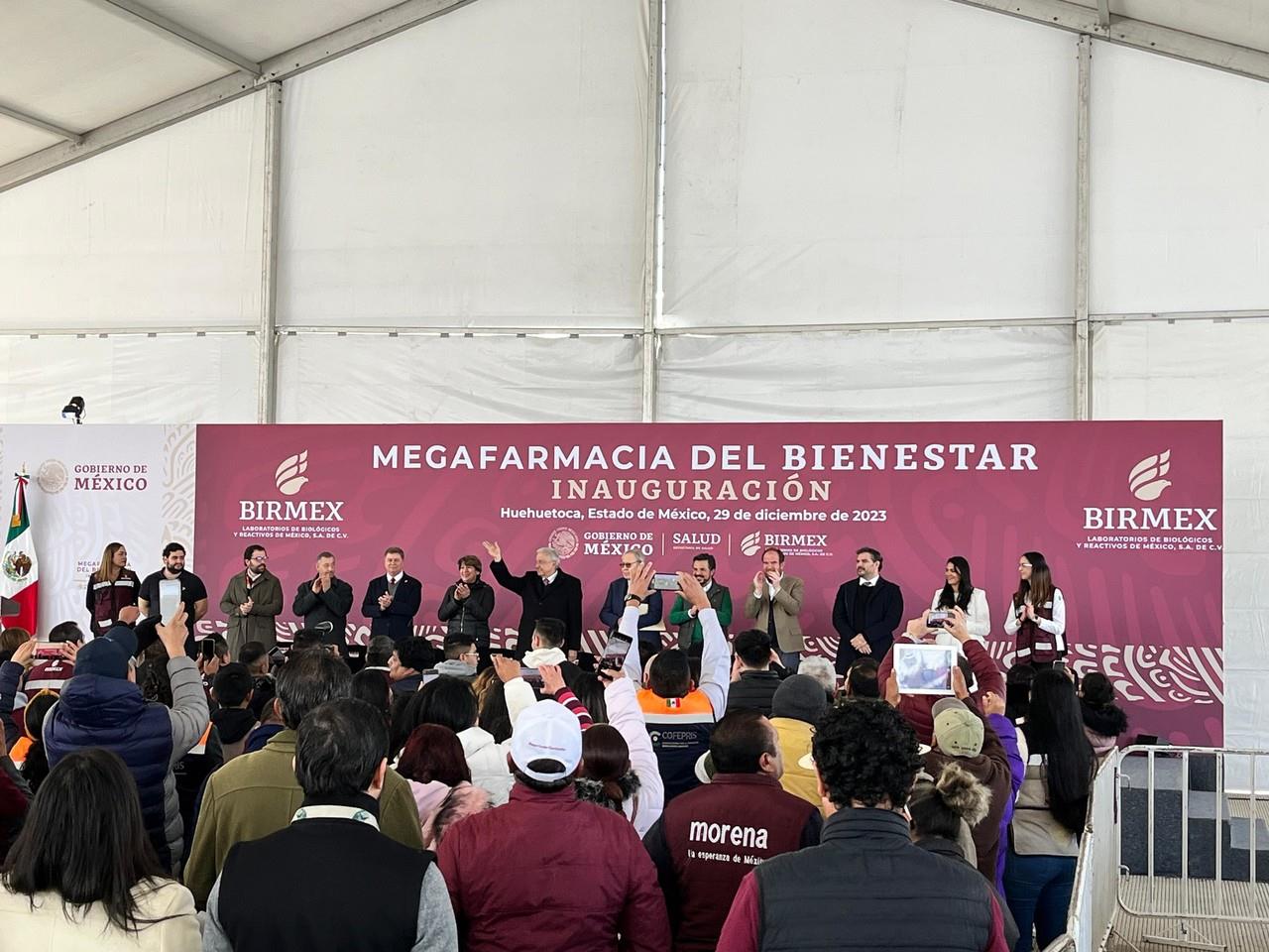 La mega farmacia tendrá la función de abastecer los medicamentos que  no estén enn existencia en los centros médicos del gobierno federal. Foto: Itzel Negrete