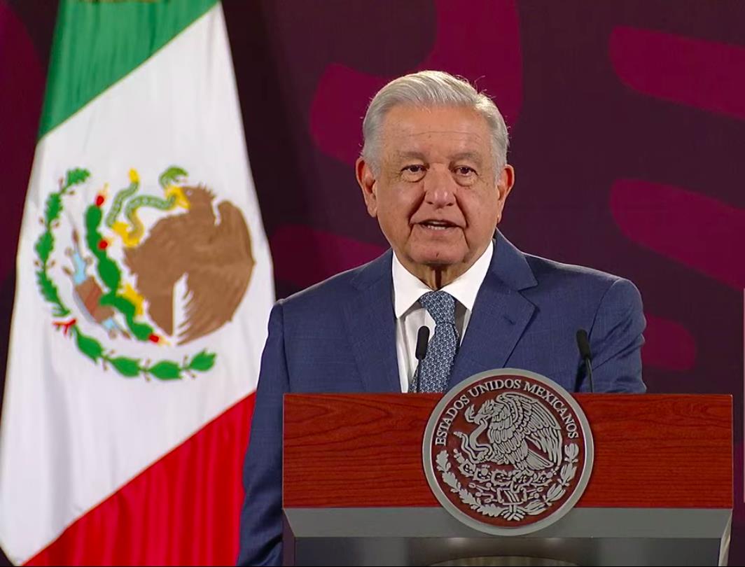 Andrés Manuel López Obrador en conferencia de prensa del 4 de enero de 2023 sobre los 32 migrantes secuestrados en Tamaulipas. Fuente: YouTube