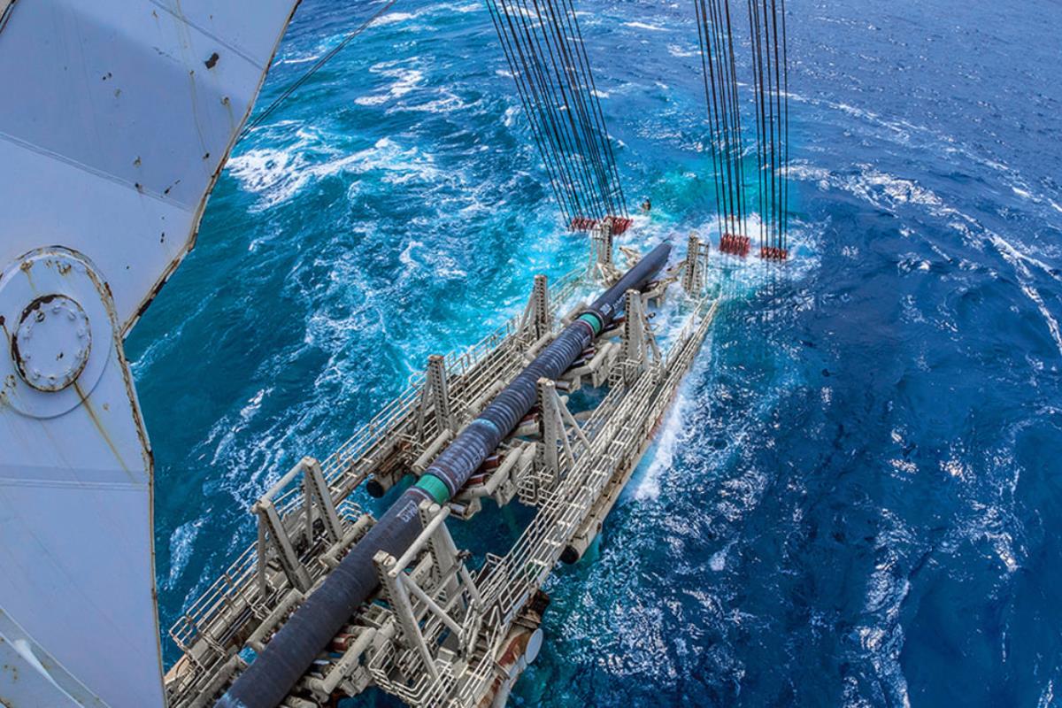 Trabajos del gasoducto marino Sur de Texas- Tuxpan. (Foto: TC Energy)