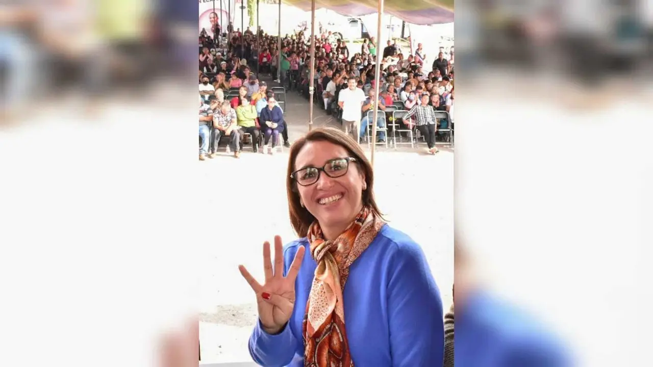 Azucena Cisneros pidió que haya una competencia justa y sin guerra sucia. Foto: Cortesía