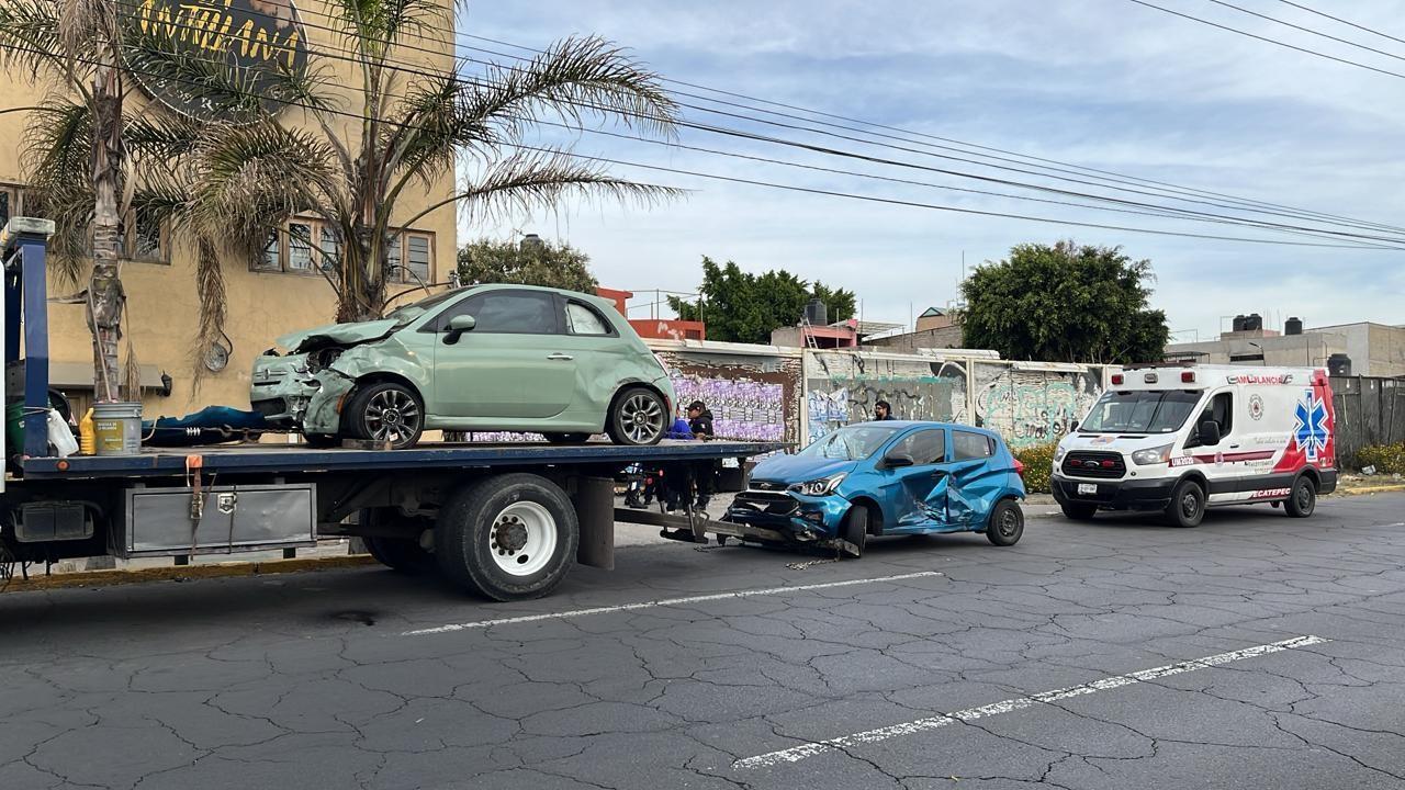 Se registra accidente en el municipio de Ecatepec. Imagen: POSTA