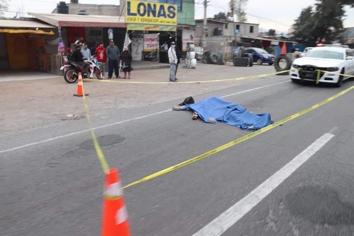 El presunto responsable del atropello huyó. Foto: FB Ciudadanos Unidos por la Seguridad de Atenco