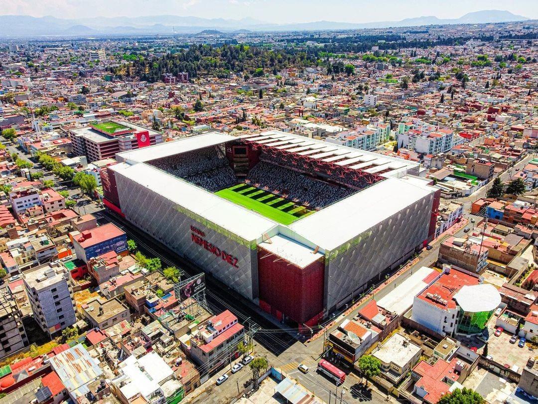 Inmediaciones del estadio Nemesio Diez. Imagen: RRSS