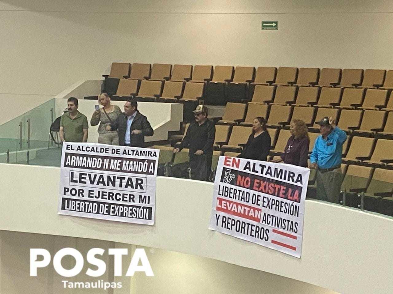 Activista asegura que fue “levantado” en Altamira por orden del alcalde