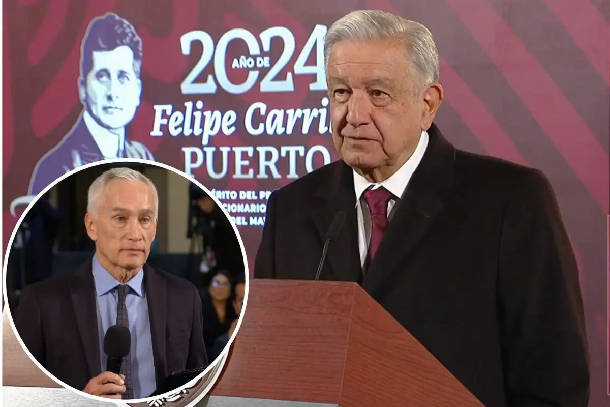 Enfrenta Jorge Ramos a AMLO por cifras de homicidio y estrategia de seguridad.        Foto: Especial