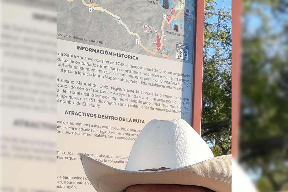 INAH cambia nombre a ruta que une a El Triunfo y San Antonio. Foto: Facebook MN Murillo Noticias