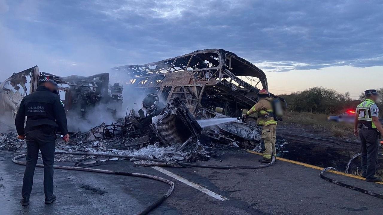 22 muertos y 20 heridos deja accidente de autobús de pasajeros de Sinaloa