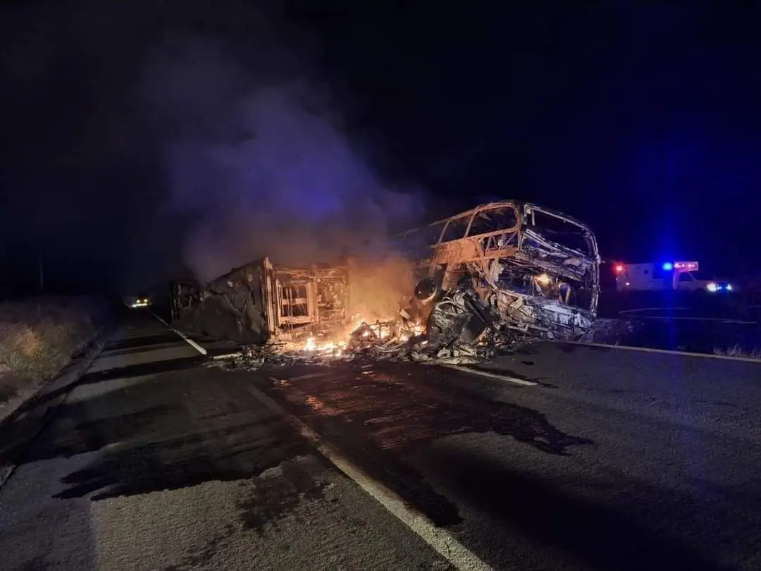 Tragedia en la vía: Mueren 22 personas en un accidente carretero en Sinaloa. Foto: Especial