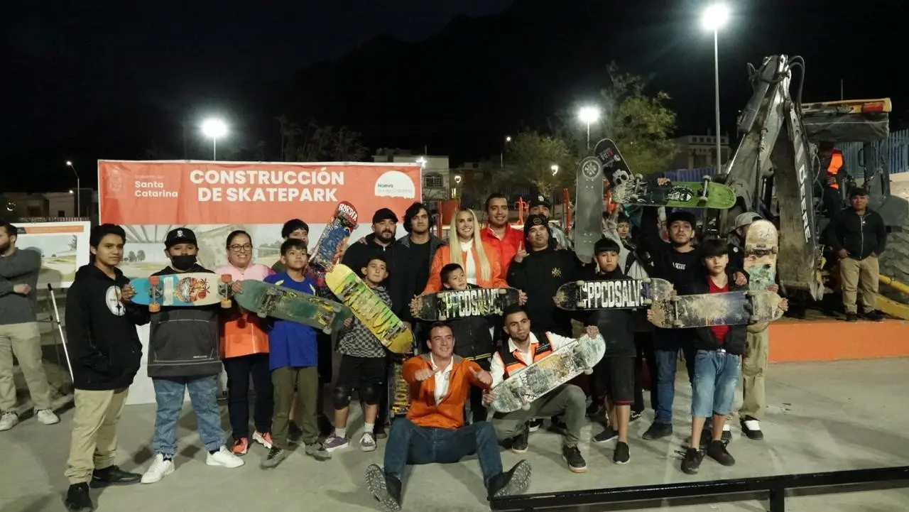 Nuevo Skatepark en Santa Catarina: inversión de 8.4 millones