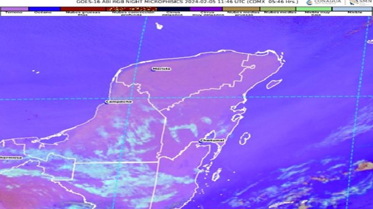 Durante la mañana de este lunes se contará con una sensación climática de fresca a templada Foto: Conagua