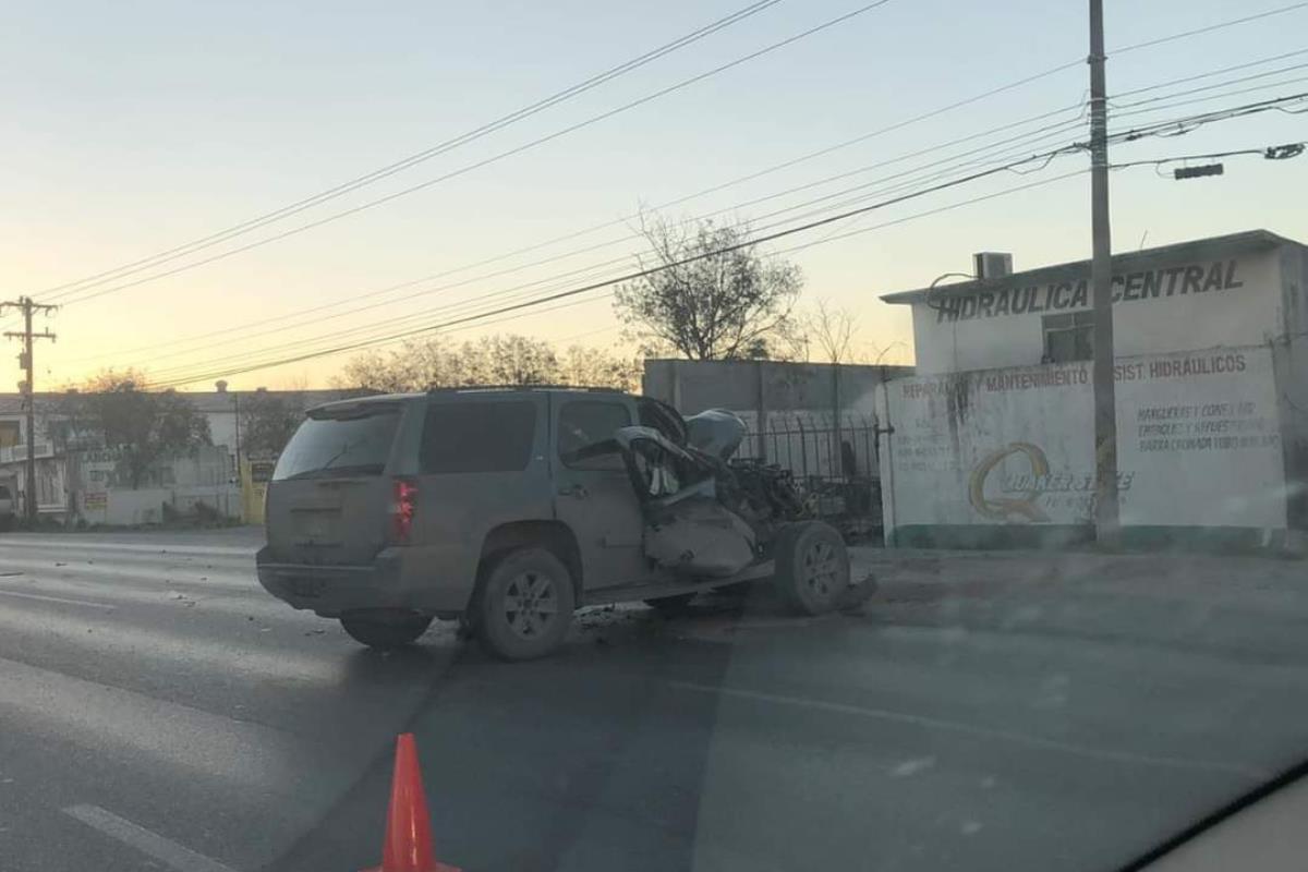 Los disparos se registraron en varias colonias de Reynosa, así como bloqueos y destrucción de cámaras del C5i. Fuente: X (antes Twitter)/@CodigoRojoofic