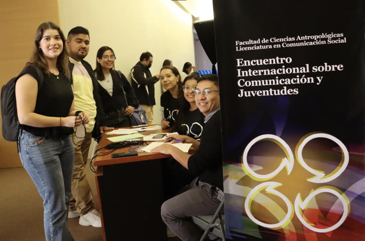 La tarde del miércoles se inauguró el V Encuentro Internacional sobre Comunicación y Juventudes “Sociabilidades, Diversidades y Resistencias”  que contará con la participación{on de  20 instituciones de educación superior.- Foto de la Uady