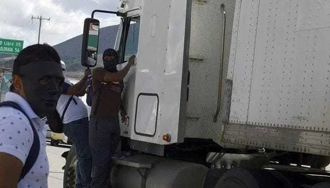 Utilizan tecnología para robar el transporte de carga. Foto: Especial