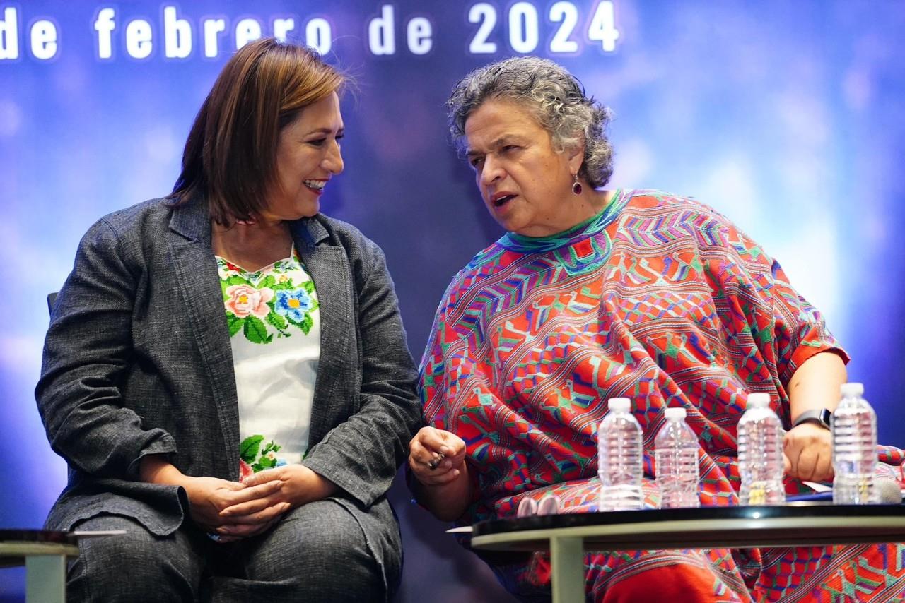 Xóchitl Gálvez y Beatriz Paredes | Fuente: @XochitlGalvez