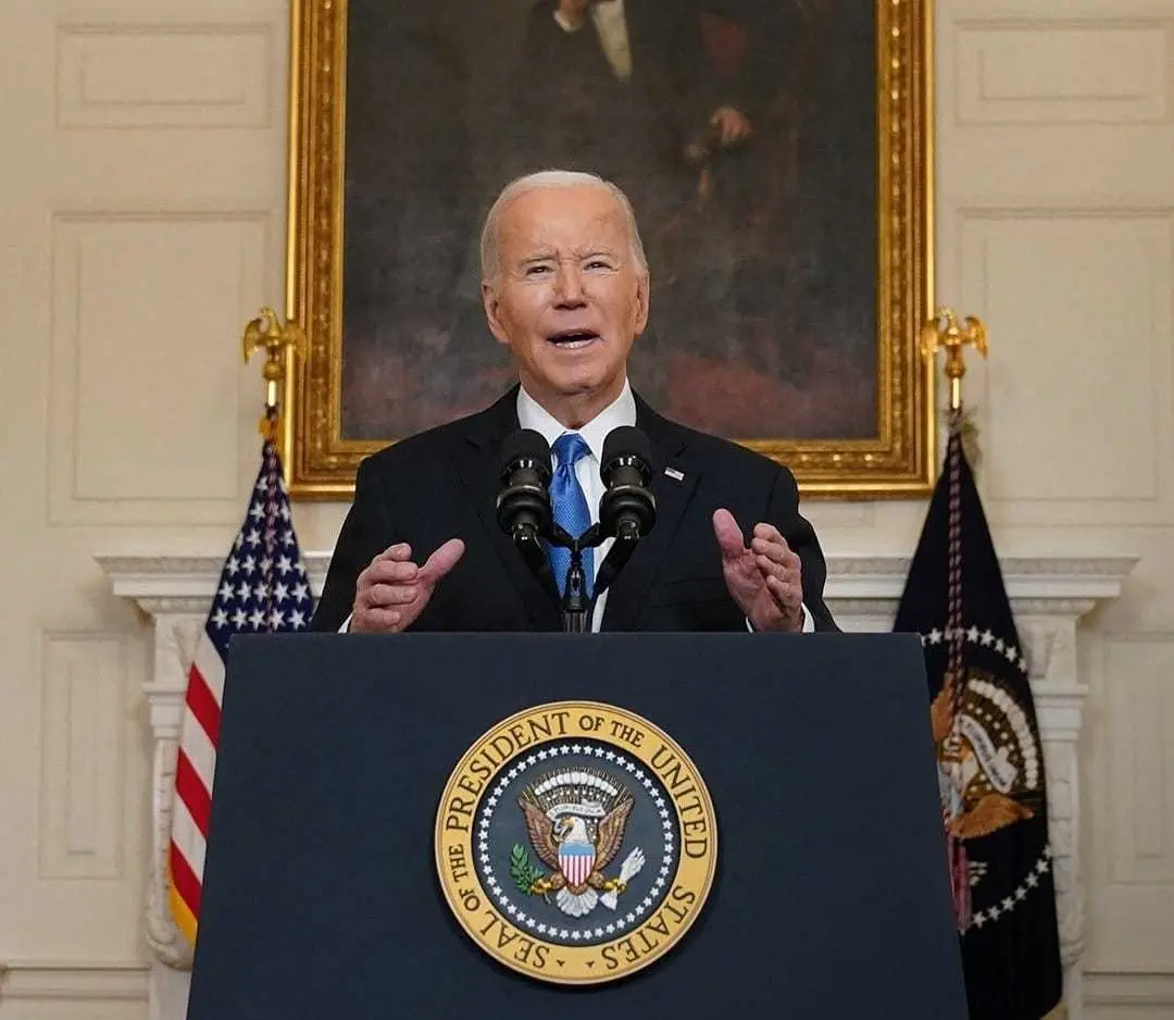 Biden pide al Congreso prohibir armas de asalto tras tiroteo en Kansas. (FOTO: @POTUS)