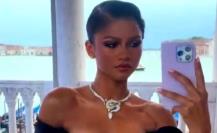 Zendaya causa revuelo con su outfit en la premiere de Duna: Parte Dos (VIDEO)
