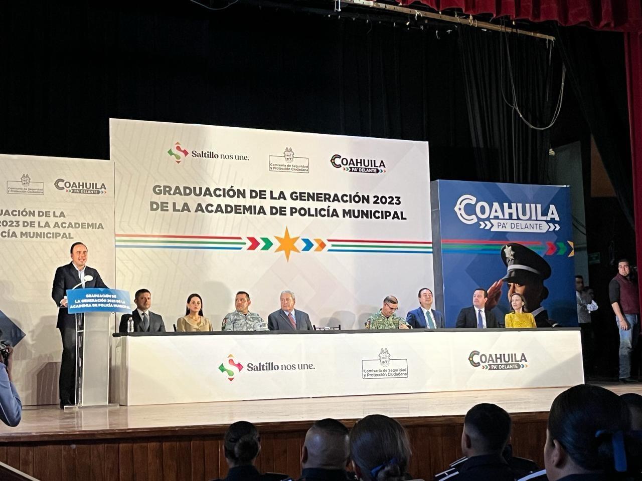 El gobernador Manolo Jiménez encabezó la ceremonia. (Fotografía: Marco Juárez)