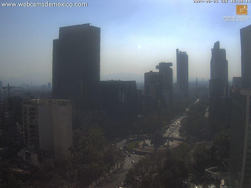 Se mantiene Fase I de Contingencia Ambiental Atmosférica en el Valle de México Foto: @webcamsdemexico