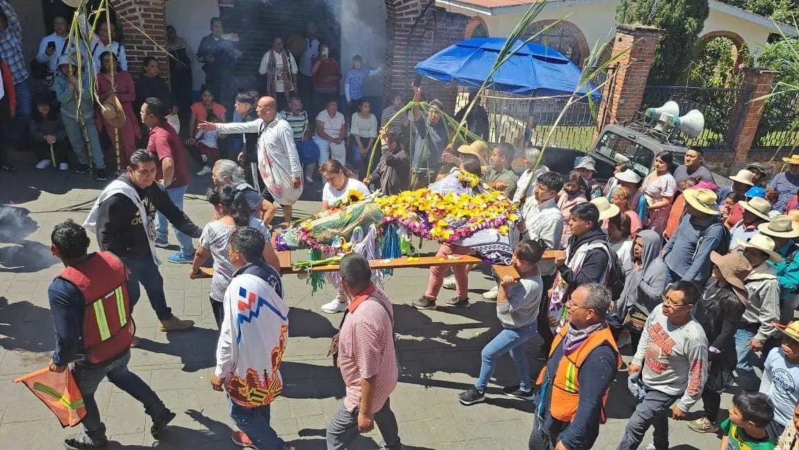 Peregrinación bianual hacia el Santuario de Chalma. Foto: POSTA