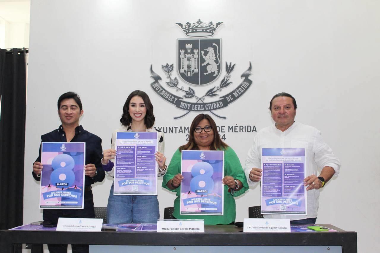 Campaña “Mujeres Libres por sus Derechos”. Foto: Héctor Guarepo