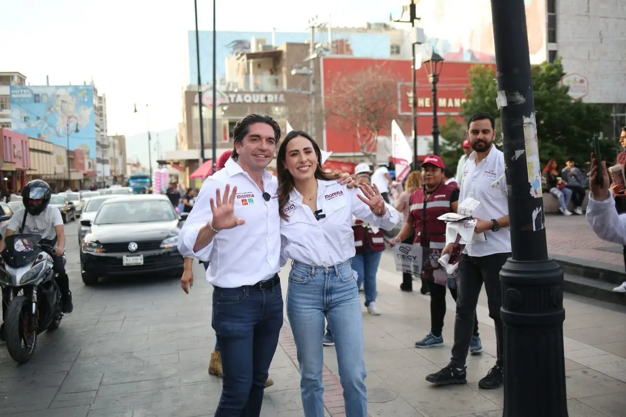 Cecilia Guadiana en campaña. Foto de cortesía.