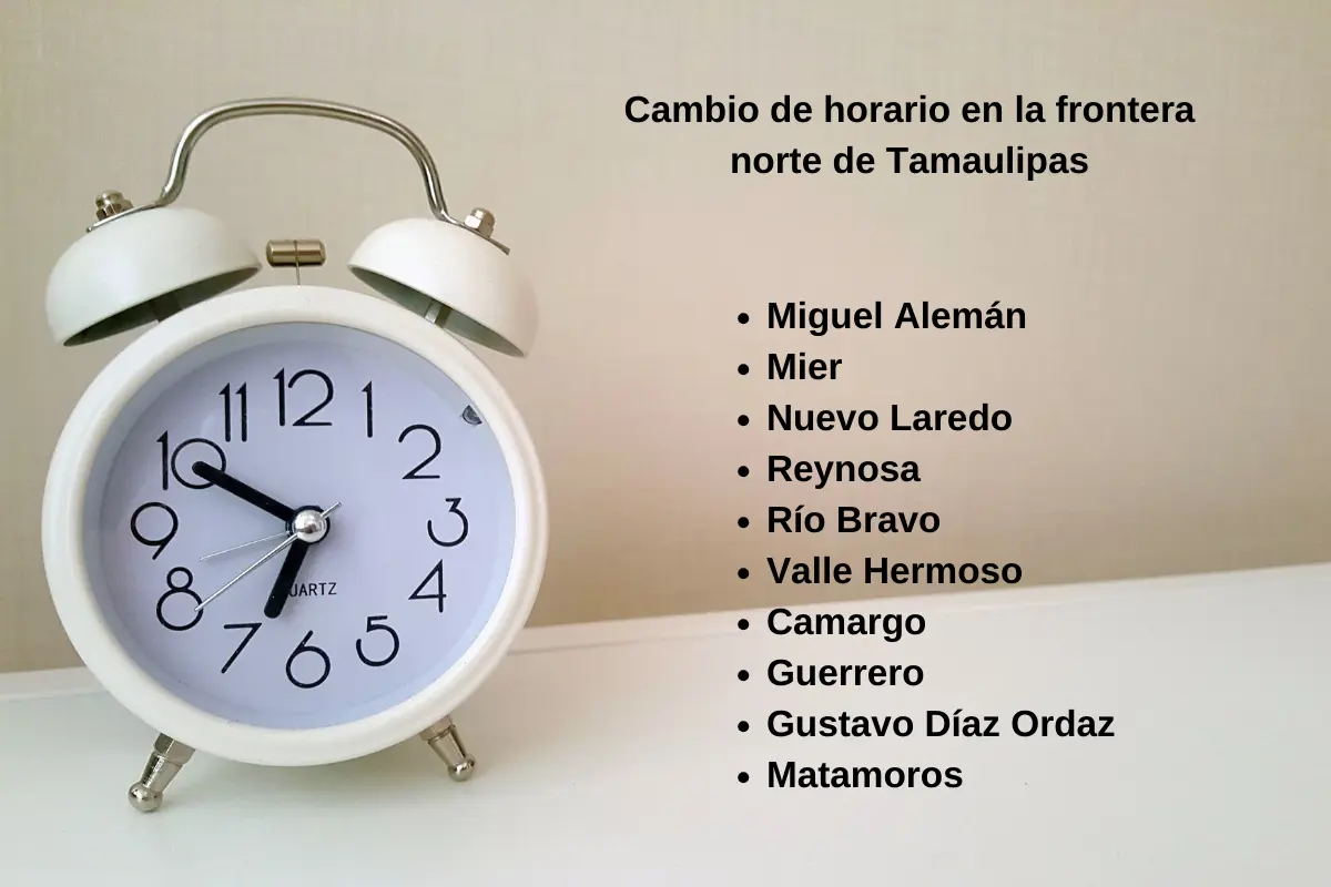 ¿Vives en la frontera norte? Adelanta tu reloj una hora antes de dormir