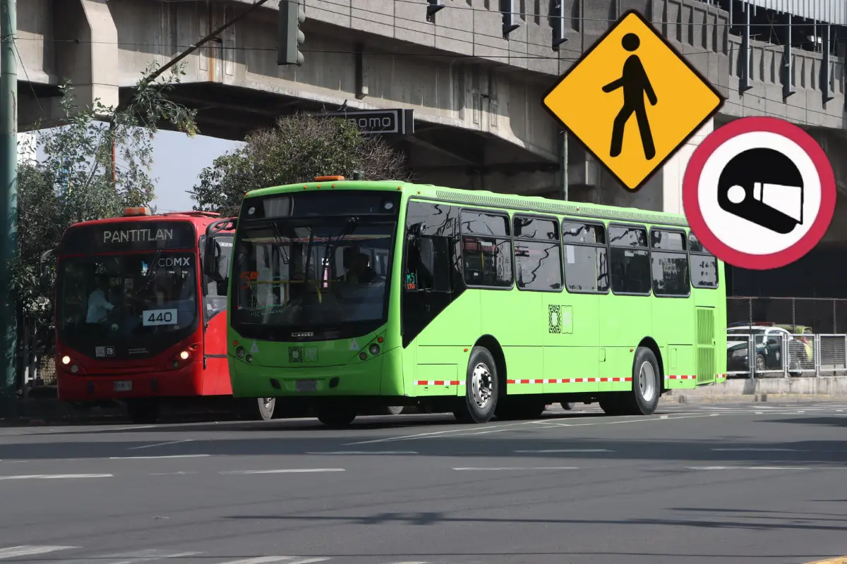 ¡Alto ahí!, actualizarán señalamientos viales en la CDMX. Foto: Especial