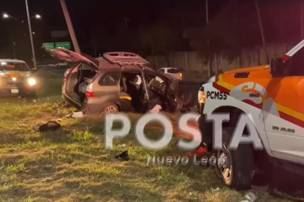 Sobrevive de milagro tras chocar en la Carretera Nacional