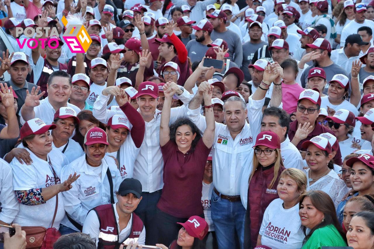 Olga Sosa y JR Gómez Leal lideran encuesta