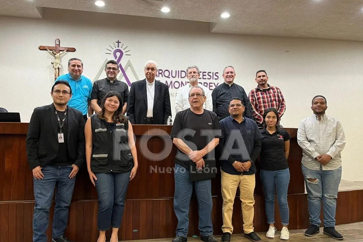 El Arzobispo, Rogelio Cabrera, insistió en el apoyo que laicos y religiosos deben brindar a los hermanos migrantes. Foto: Pablo González