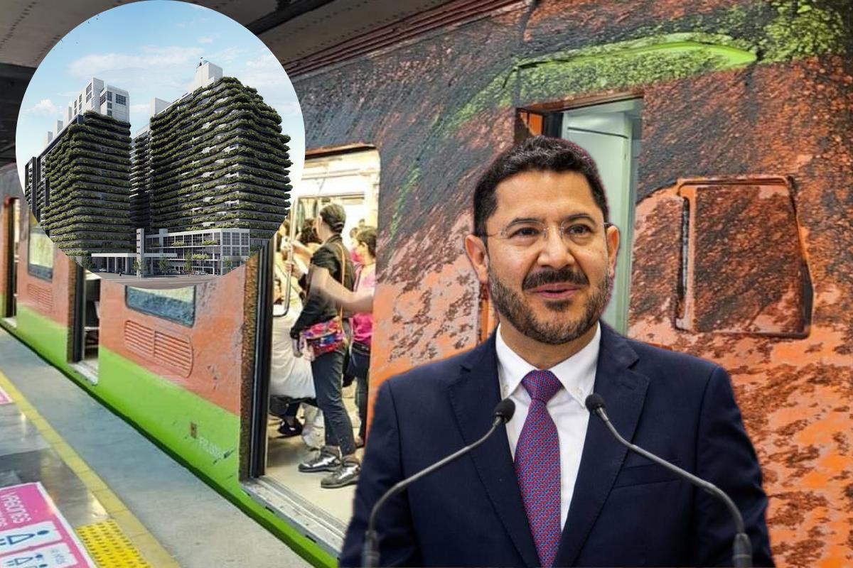 Batres culpa a Cártel Inmobiliario por filtración de lodo en Metro Línea 12. Foto: Especial