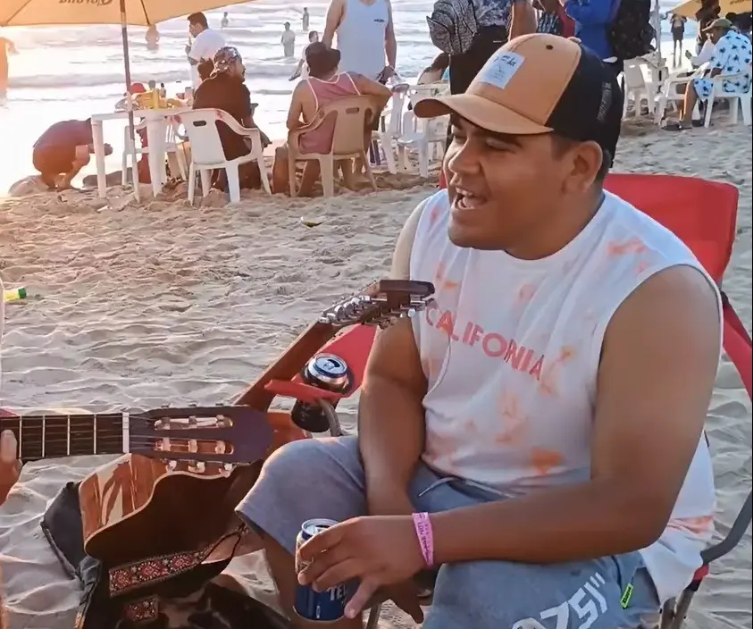 La pareja conformada por los regios Gabino Gutiérrez y Marina Arizpe murieron ahogados en la playa de Mazatlán. Foto: Especial.