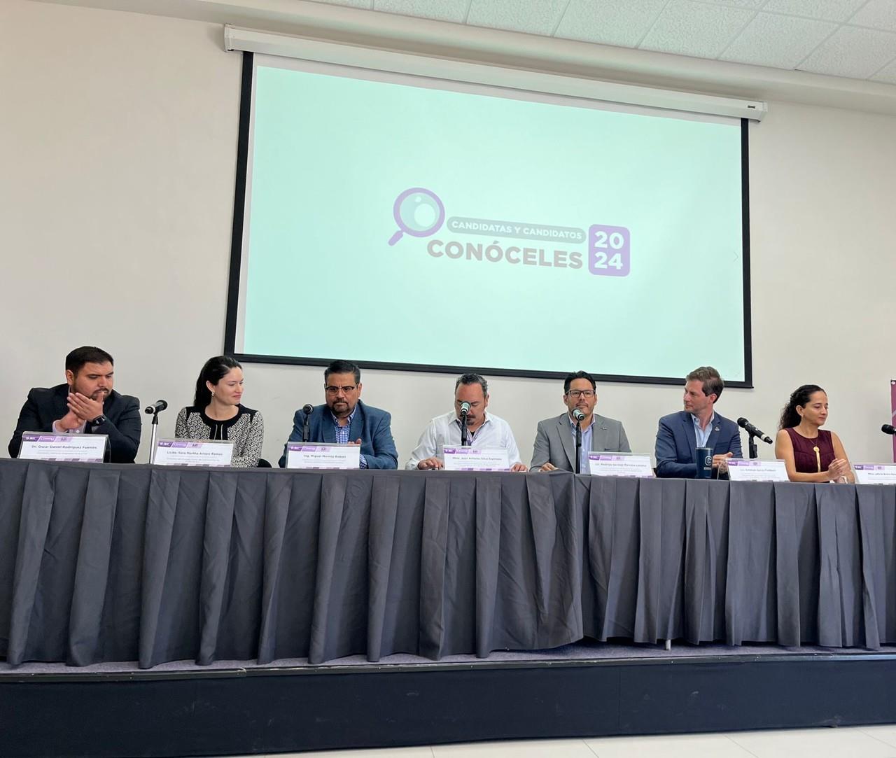 Se presentó el sistema “Candidatas y Candidatos, conóceles”. (Fotografía: Claudia Almaraz)