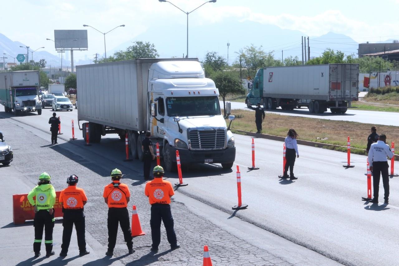 Asegura Protección de Santa Catarina que estarán en puntos estratégicos para dar atención a toda la ciudadanía. Foto: Municipio de Santa Catarina