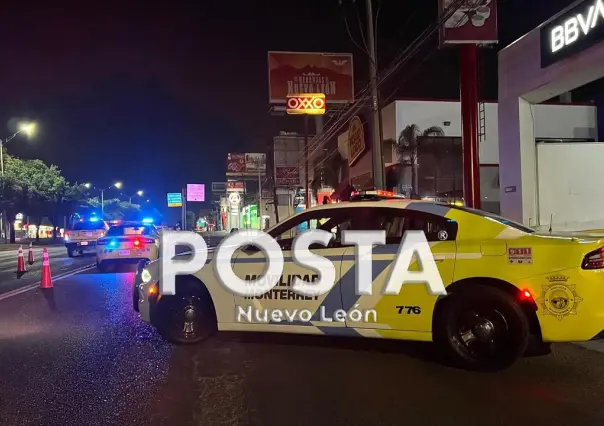 Muere hombre atropellado en la avenida Garza Sada