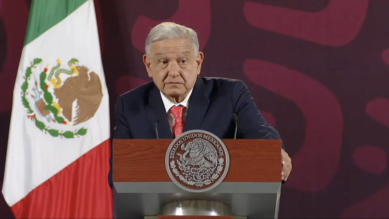 “Si está raro”: AMLO acerca del descarrilamiento del Tren Maya. Foto: SS @lopezobrador