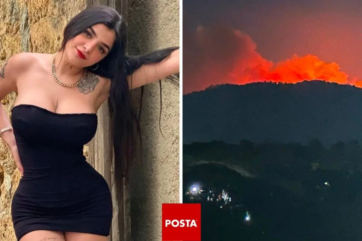 La influencer Karely Ruiz llegó hasta Orizaba, Veracruz para ayudar a la población afectada por los incendios.. Foto: Especial