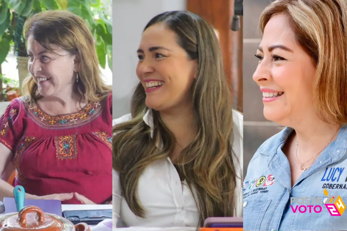 Tres mujeres disputan la gubernatura de Morelos Foto: Posta