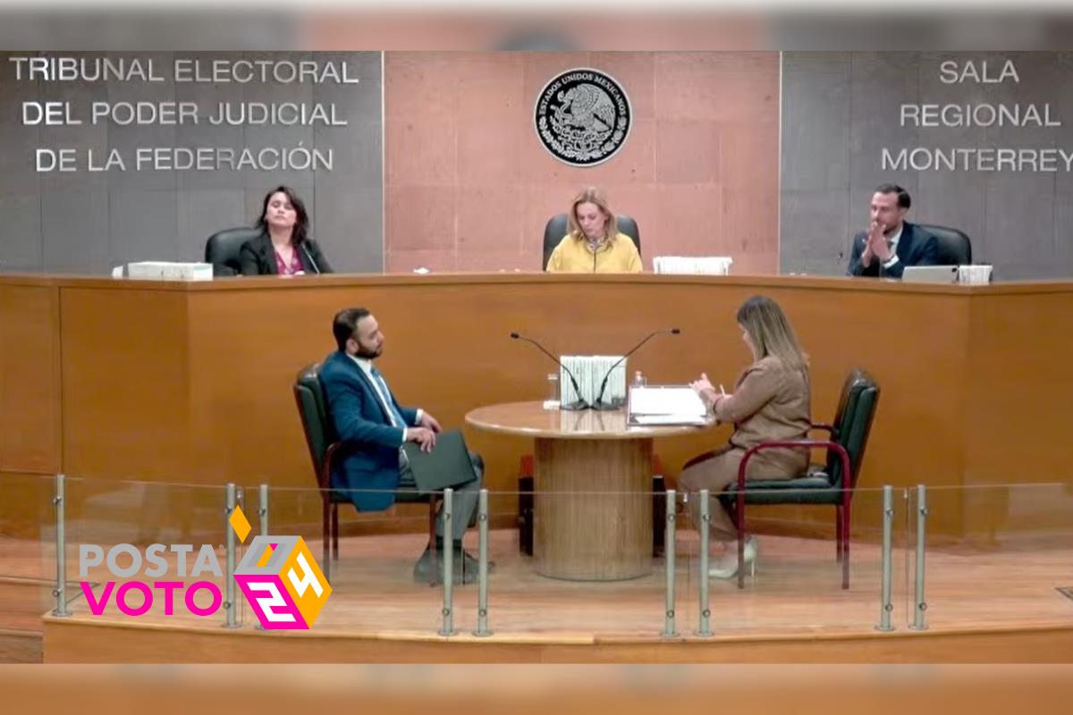 Sesión del sábado 30 de marzo de la Sala Regional del Tribunal Electoral del Poder Judicial de la Federación. Foto: TEPJF