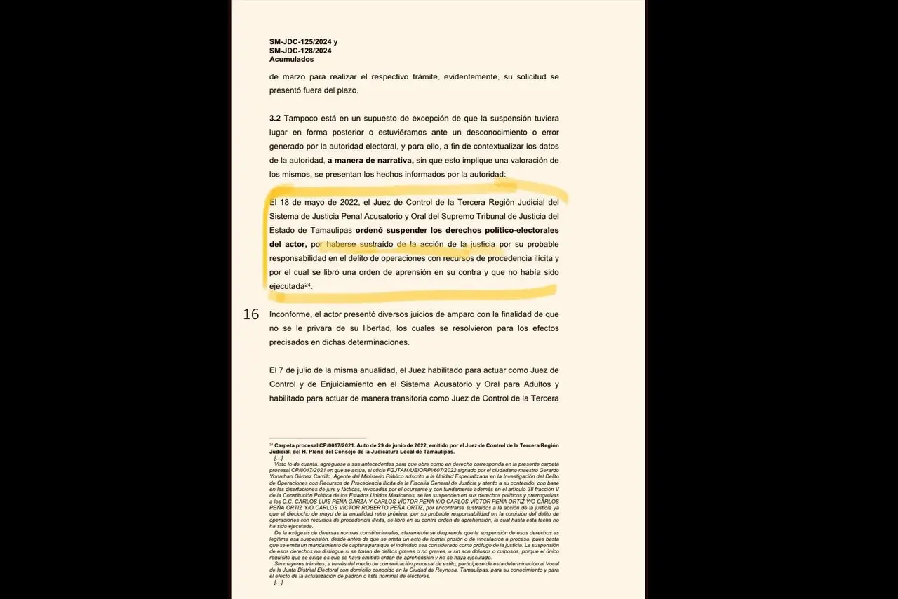 Alcalde de Reynosa, sujeto a proceso penal y es prófugo de la justicia: Tribunal