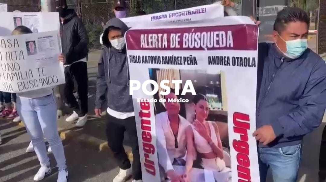 Familiares piden que la Fiscalía estatal de con el paradero de los desaparecidos. Imagen: POSTA